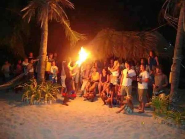 Mana Lagoon Backpackers Villa Exterior foto